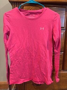 Under Armour Hot Pink Long Sleeve Shirt